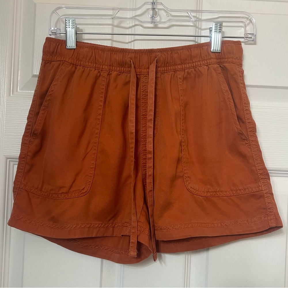 C&C California, Burnt Orange, Super Soft Shorts, Size XS, Like New